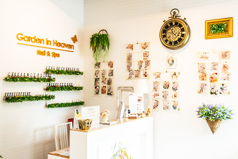 Garden in heaven nail&spa บริการเสริมสวยครบวงจร เพ้นเล็บ พัฒนาการ 3